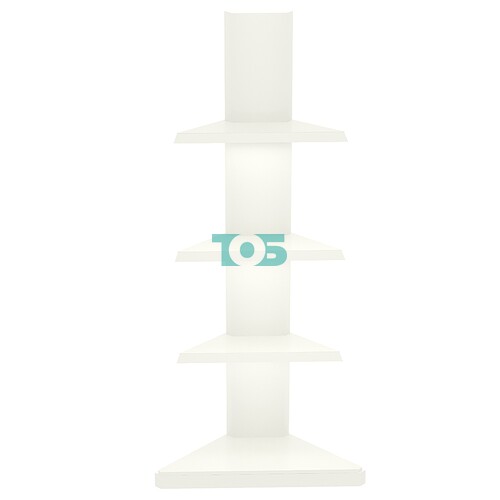 Внешний угол пристенного металлического стеллажа №1-ВУ-2.15