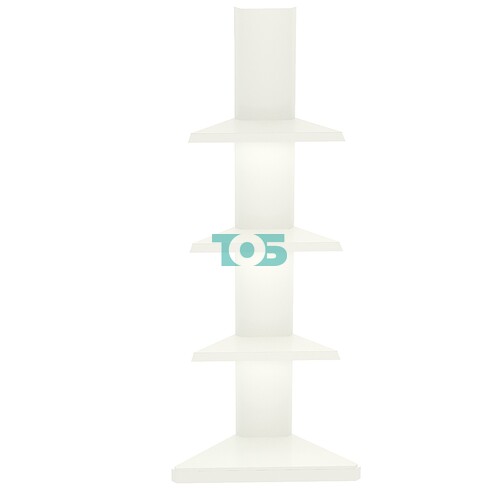 Внешний угол пристенного металлического стеллажа №2-ВУ-2.4