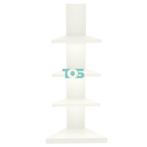 Внешний угол пристенного металлического стеллажа №2-ВУ-2.15