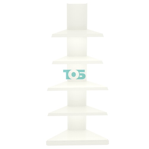 Внешний угол пристенного металлического стеллажа №4-ВУ-2.15