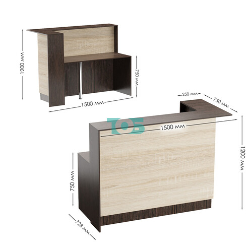 Стойка ресепшен КАРГО №1А