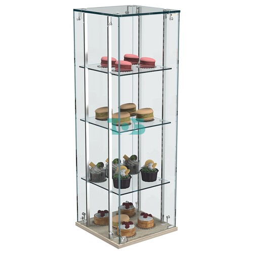 Витрина Истра настольная №23-РЕГ с регулировочными стеклянными полками