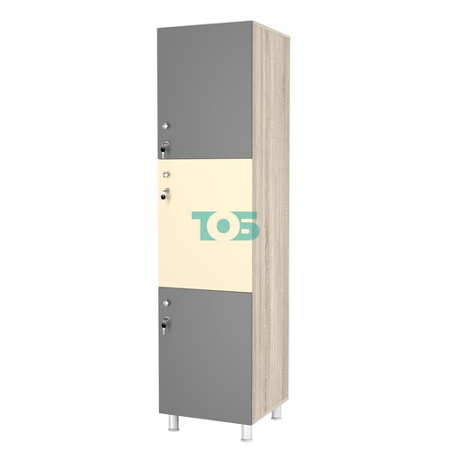Шкаф для раздевалок СТАНДАРТ-ТРИО №2