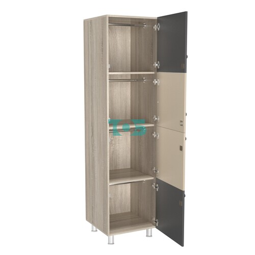 Шкаф для раздевалок СТАНДАРТ-КВАРТЕТ №2