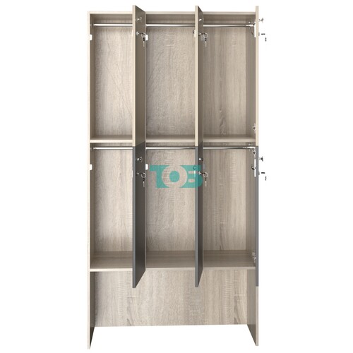 Шкаф для раздевалок СТАНДАРТ-ДУО №3-3