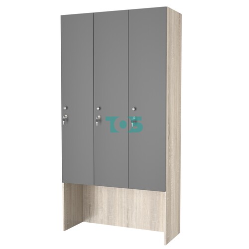 Шкаф для раздевалок СТАНДАРТ-СОЛО №3-3