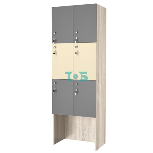 Шкаф для раздевалок СТАНДАРТ-ТРИО №3-2