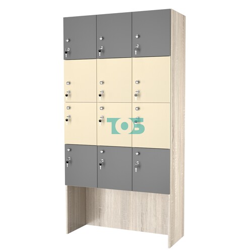 Шкаф для раздевалок СТАНДАРТ-КВАРТЕТ №3-3