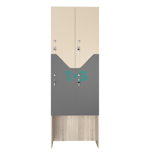 Шкаф для раздевалок СТАНДАРТ-Элегия №3-2А