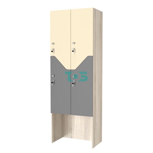 Шкаф для раздевалок СТАНДАРТ-Элегия №3-2А