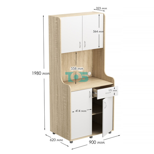 Офисная мини-кухня ЭЛЕГИЯ №1