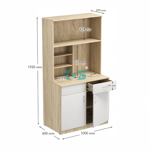 Офисная мини-кухня ВЕКТОР №4