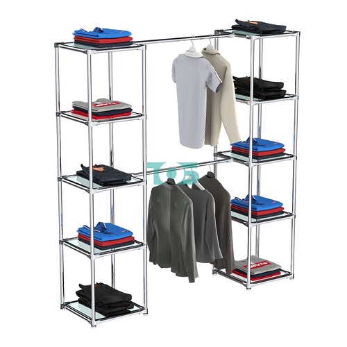 Вешало для одежды с двумя поручнями Мега №2-1