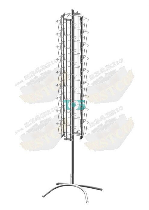 Б.ВР.12 Буклетница вращающаяся 36 ячеек А5