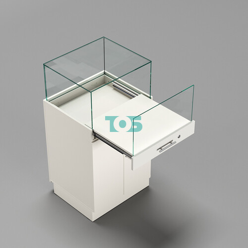 Прилавок ювелирный "Диаманд" №1-600