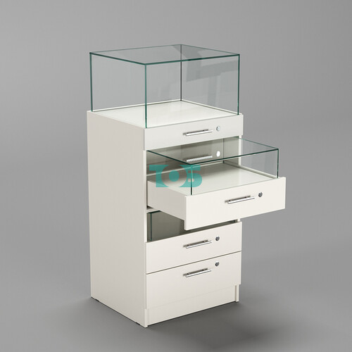 Прилавок ювелирный "Диаманд" №3-600 пристенный