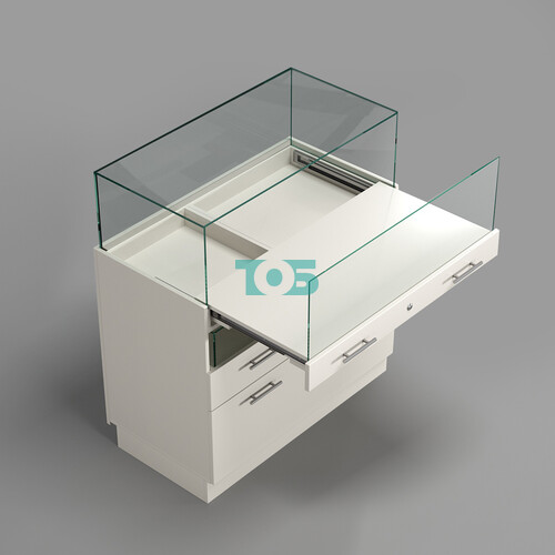 Прилавок ювелирный "Диаманд" №2-1000