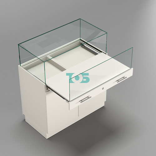 Прилавок ювелирный "Диаманд" №1-1000