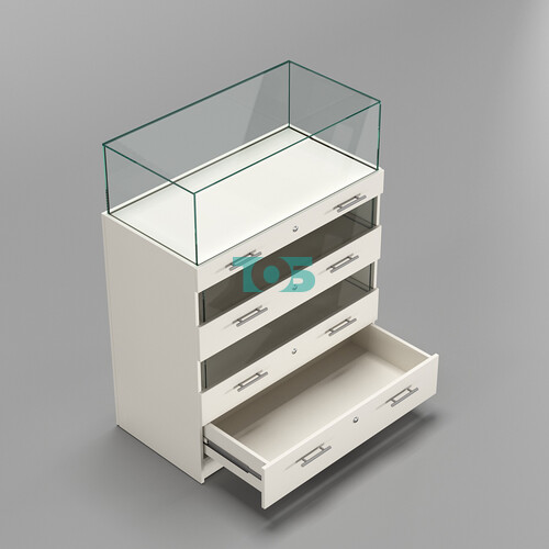 Прилавок ювелирный "Диаманд" №3-1000 пристенный