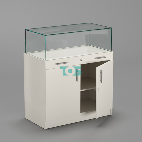 Прилавок ювелирный "Диаманд" №1-1000 пристенный