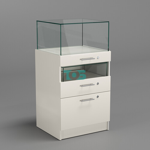 Прилавок ювелирный "Диаманд" №2-600 пристенный