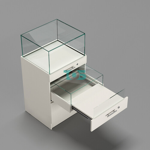 Прилавок ювелирный "Диаманд" №2-600 пристенный