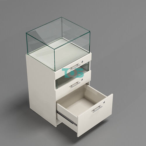 Прилавок ювелирный "Диаманд" №2-600 пристенный