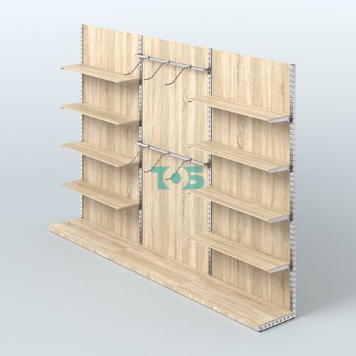 Система ЭЛЕГАНТ №9 пристенная с ДСП (3600 мм)