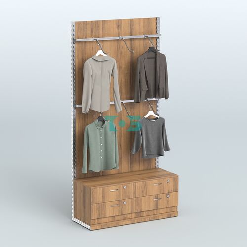 Система ЭЛЕГАНТ №3 с ДСП и тумбой T14 (1200 мм)