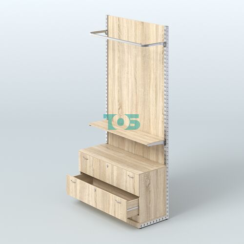 Система ЭЛЕГАНТ №5 с ДСП и тумбой T12 (1200 мм)