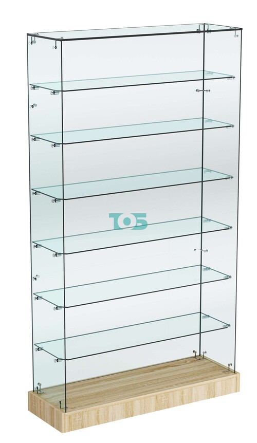 Витрина Хит продаж №10 (открытая, задняя стенка - стекло)