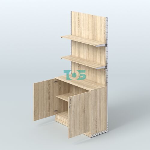 Система ЭЛЕГАНТ №8 с ДСП и тумбой T23 (1200 мм)