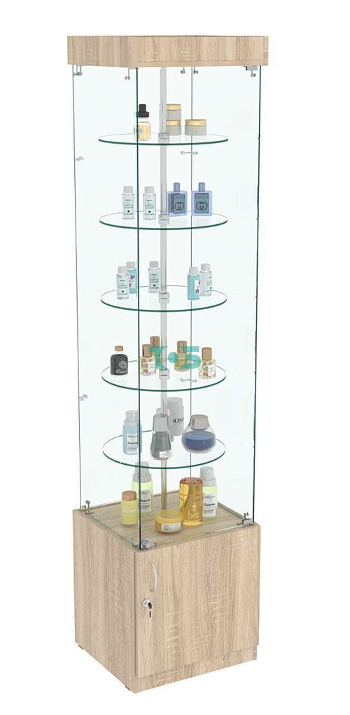 Витрина Ротация с вращающимися полками №502