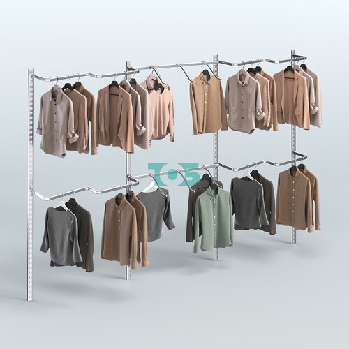 Система ГЛОБАЛ с М-образными и пристенными поручнями №3 (3600 мм)