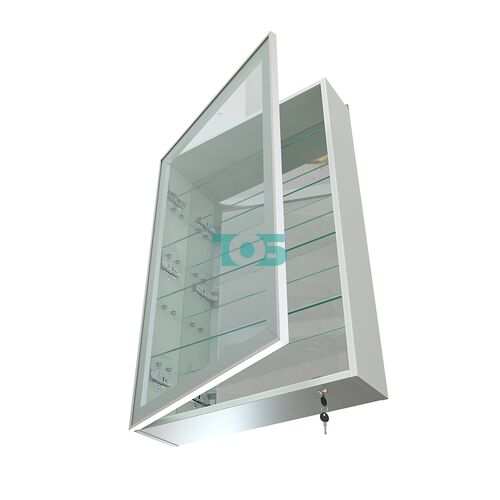 Витрина настенная №2-2А высокая с зеркалом серии Collecto