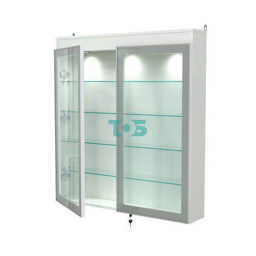 Витрина настенная №4-3А с подсветкой серии Collecto