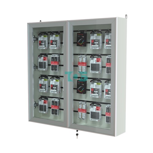 Витрина настенная №4-1Б закрытая с экономпанелью серии Collecto