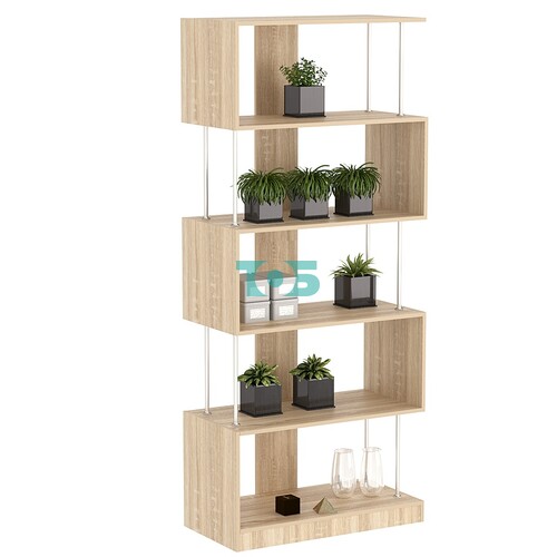 Стеллаж серии КУБ S-образный №4