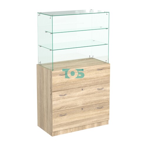 Открытый прилавок с выдвижными ящиками Селена-2