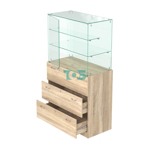 Высокий прилавок с выдвижными ящиками Селена-102