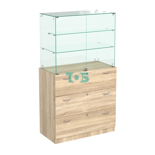 Высокий прилавок с выдвижными ящиками Селена-102