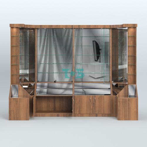 Павильон со стеклянными полками серии Эталон №4