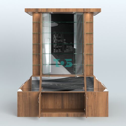 Павильон вокруг колонны серии Эталон №6