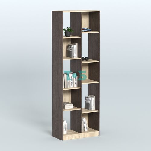 Стеллаж из ДСП серии ЛОФТ №8-1 (зеркальное отражение - Z) 