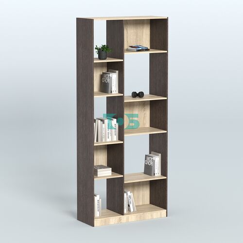 Стеллаж из ДСП серии ЛОФТ №9-1 (зеркальное отражение - Z)