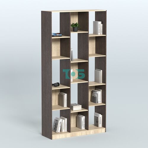 Стеллаж из ДСП серии ЛОФТ №10-1 (зеркальное отражение - Z)