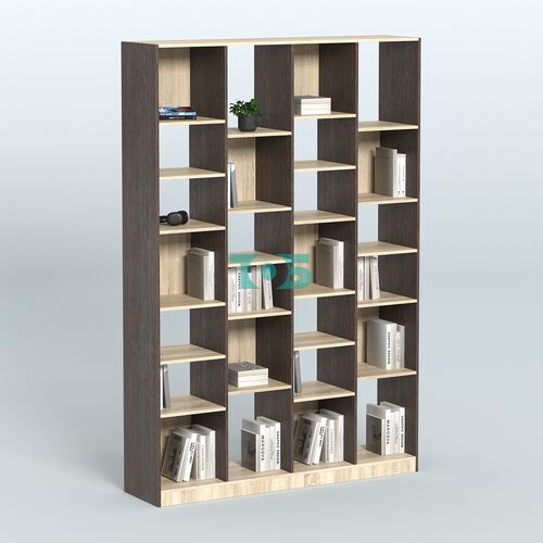 Стеллаж из ДСП серии ЛОФТ №11-2 с полками ДСП