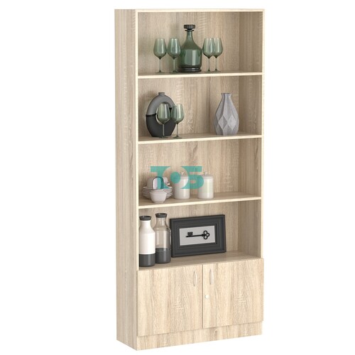 Стеллаж из ДСП серии Эконом №1-300 с дверками 410 мм