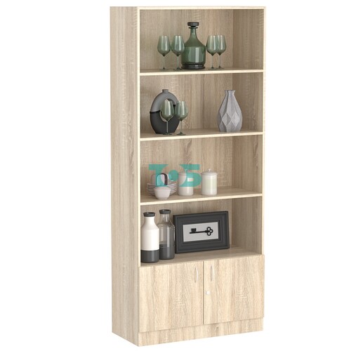 Стеллаж из ДСП серии Эконом №1-400 с дверками 410 мм