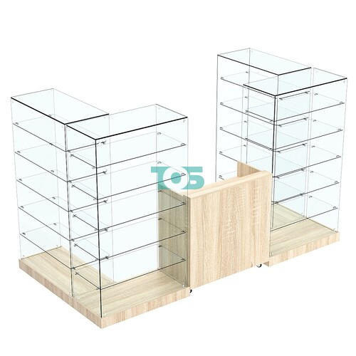 Торговый островок ХИТ ПРОДАЖ №2 (открытый) (3.65 кв.м)